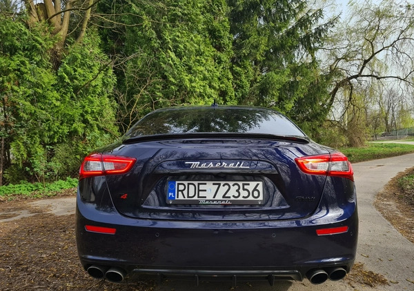 Maserati Ghibli cena 123800 przebieg: 76778, rok produkcji 2015 z Grabów nad Prosną małe 154